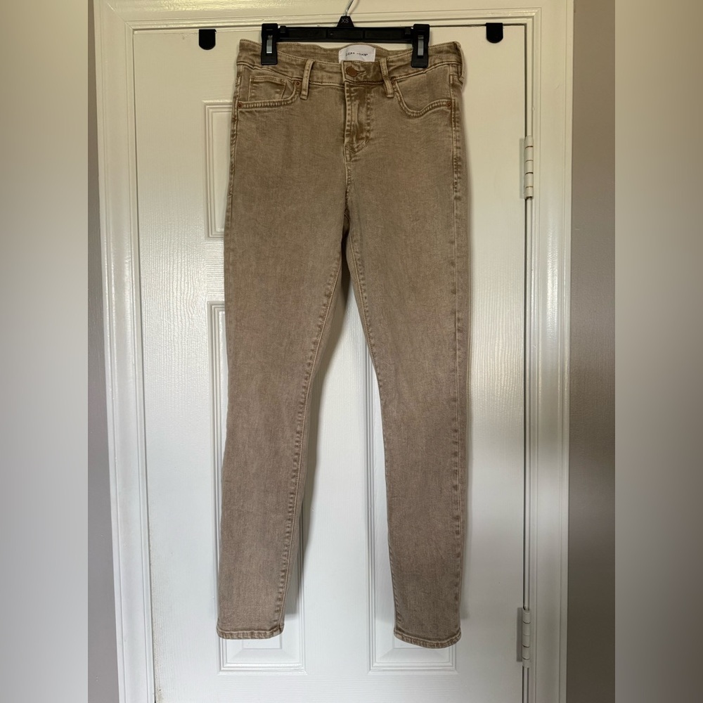 Dear John Gisele High Rise Skinny Jeans color Biscotti size 26 - Picture 2 of 9